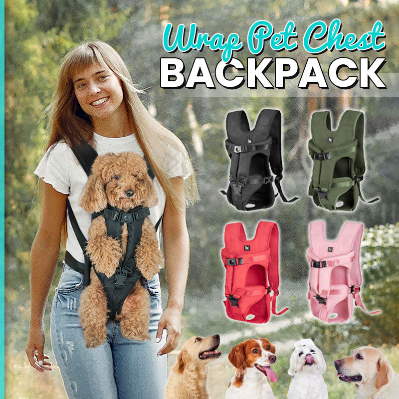 🐾Wrap Pet Chest Backpack