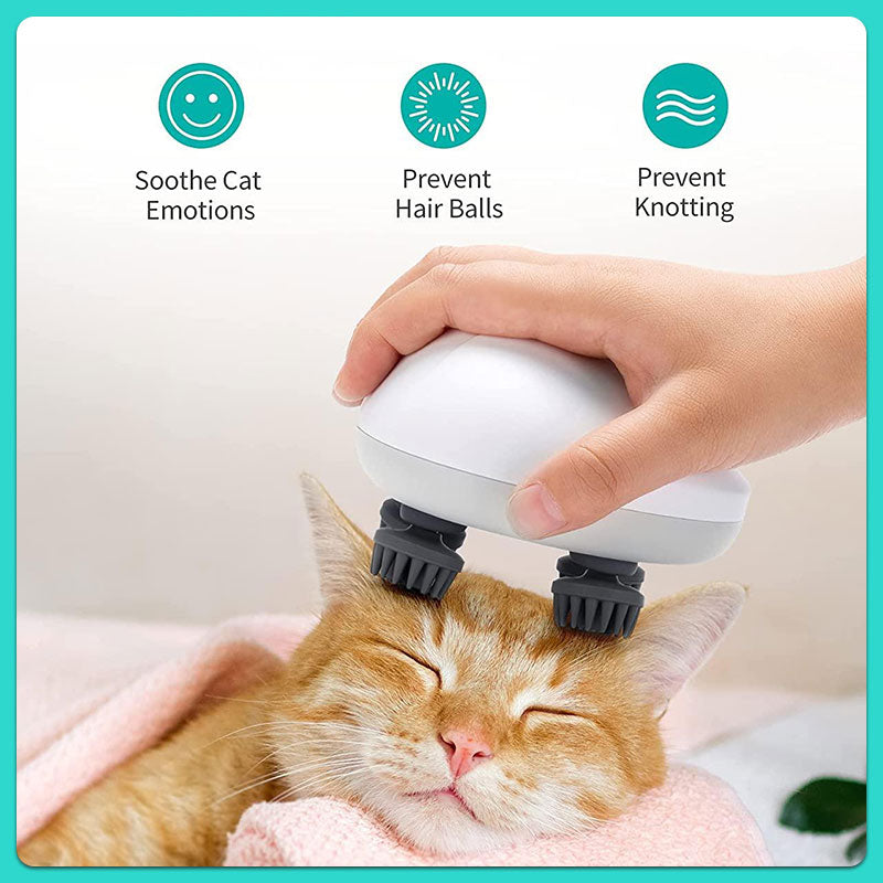 🐾Pet Mini Electric Four Claw Massager – OWOWPET