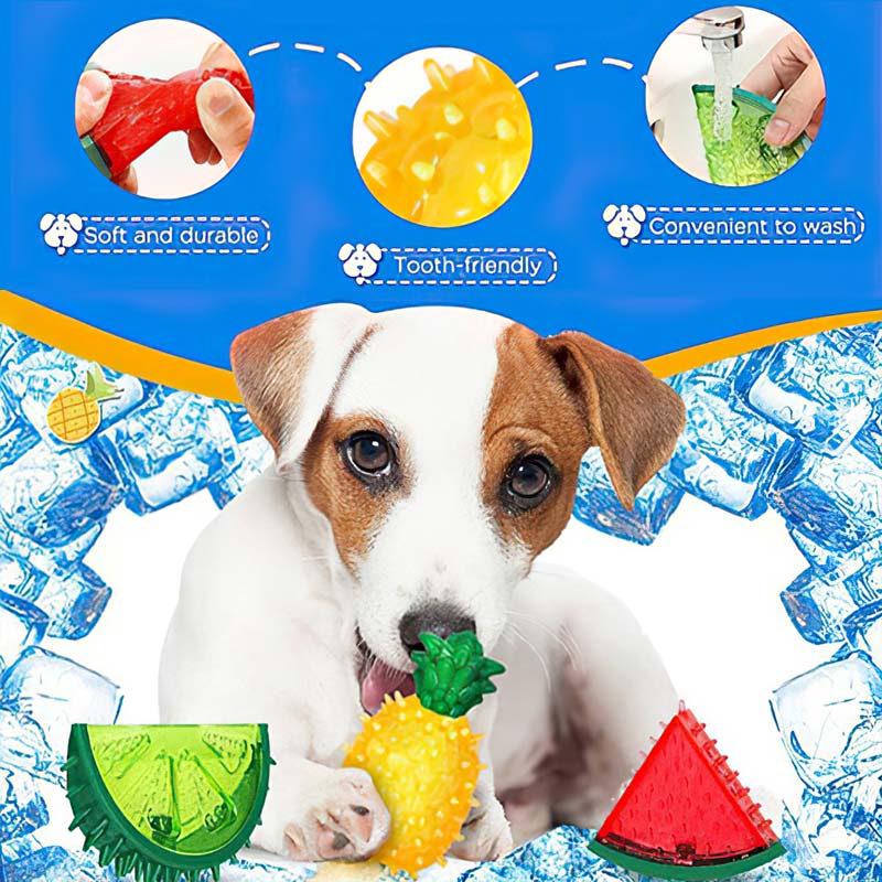 Pet Cooling Chew Toy Reusable Dog Cooling Toy Teething Summer