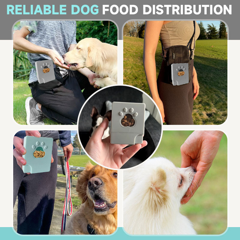 Creative Dog Puppy Food Treat Launcher Pet Snack Mini Food Feeder