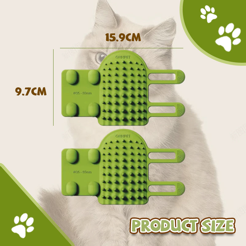 1pc Adjustable Pet Bath Massager Silicone Glove Type Cleaning Supplies For  Cats And Dogs, Dog Shower Attachment